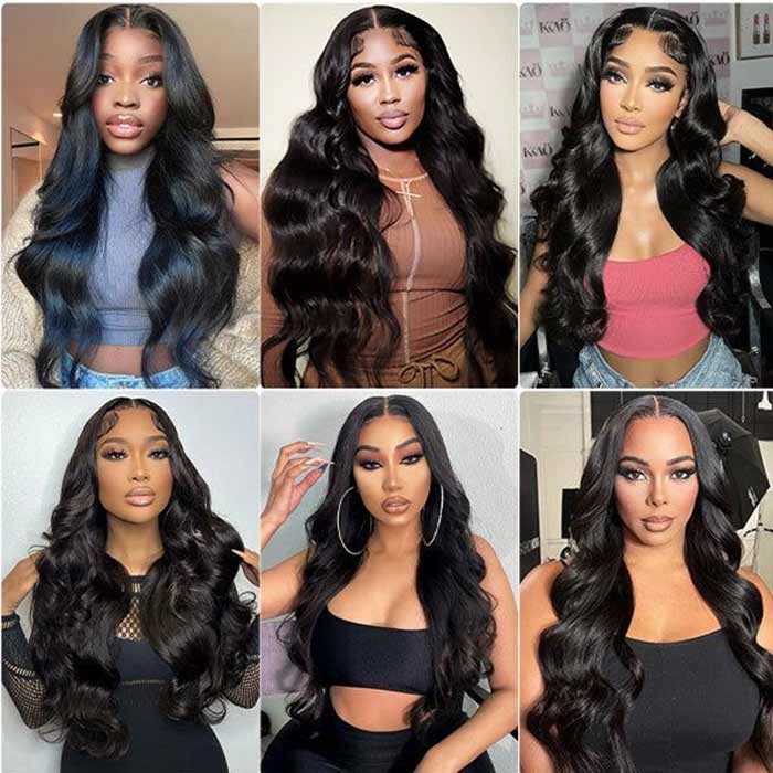 [Flash Deal] 4x4 / 13x4 / Full 13x6 HD Swiss Lace Body Wave Wig